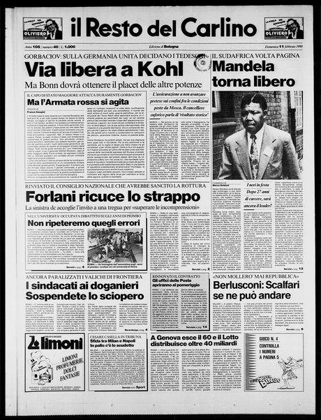 Il Resto del Carlino : giornale dell'Emilia